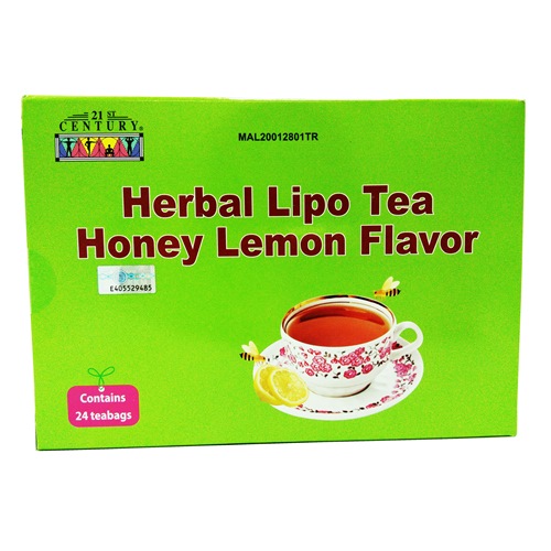 21ST CENTURY HERBAL LIPO TEA (HONEY LEMON FLAVOR) 草本燃脂茶 (柠檬蜜糖)