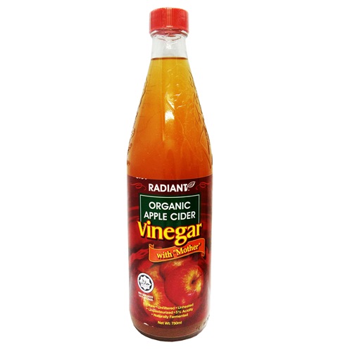 RADIANT ORGANIC APPLE CIDER VINEGAR 