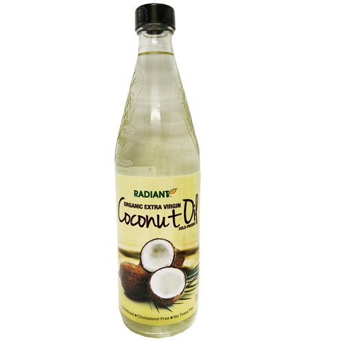 RADIANT ORGANIC EXTRA VIRGIN COCONUT OIL 