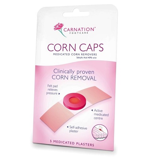 CARNATION FOOTCARE CORN CAPS 5S