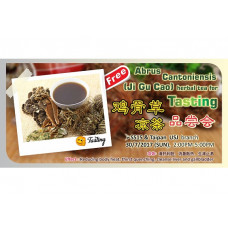 Abrus cantoniensis (Ji Gu Cao) Herbal Tea for Tasting 鸡骨草凉茶品尝会