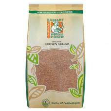 RADIANT WHOLE FOOD ORGANIC BROWN SUGAR 1KG