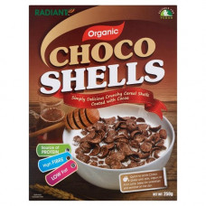 ORGANIC CHOCO SHELLS 250G