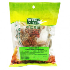 KOREAN GINSENG ROOT SOUP 高丽参须健脾汤