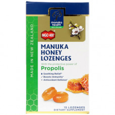 MANUKA HEALTH MGO 400 PROPOLIS CANDY 15'S